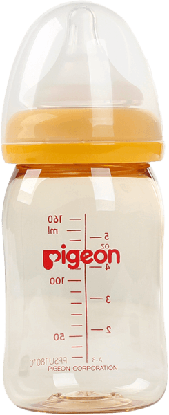 Bình sữa Pigeon nhựa PPSU cổ rộng 160ml