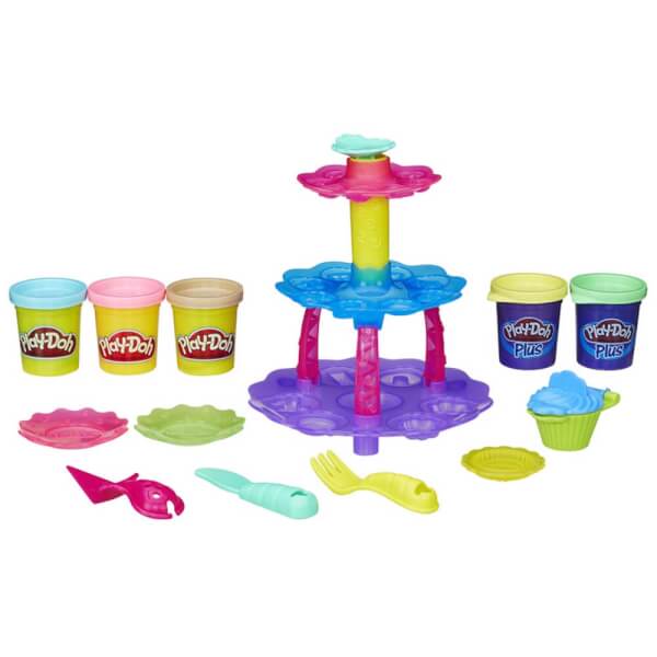 Bộ đồ chơi đất nặn tháp Cupcake Play Doh - A5144