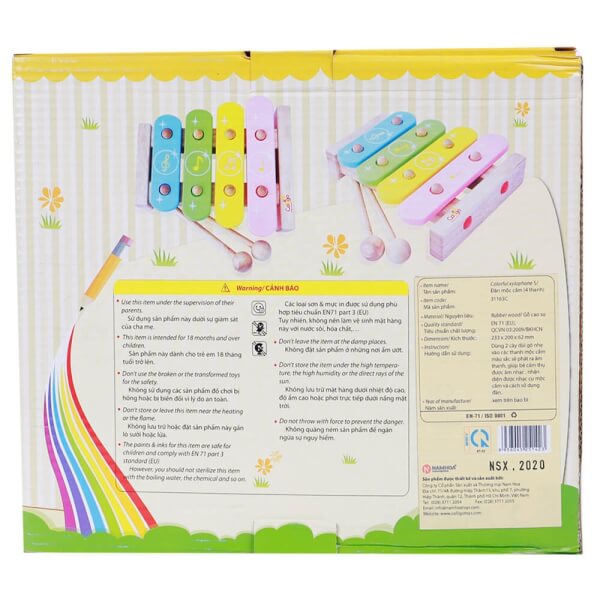 Đàn mộc cầm 4 thanh (NH)