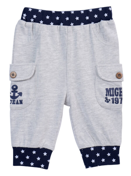 Quần thun bé trai dài CF B0320004 (2Y,Xám)