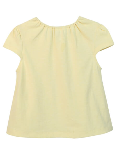 Áo thun bé gái tay ngắn CF G0320009 Vàng