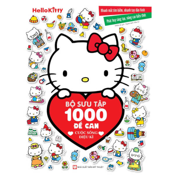 40_Hello Kitty - BST 1000 đề can - Cuộc Sống Diệu Kì