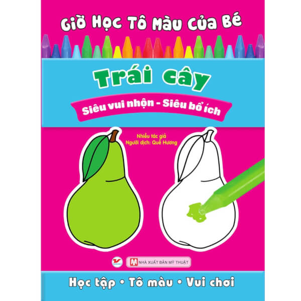 18_Giờ Học Tô Màu Của Bé - Trái Cây