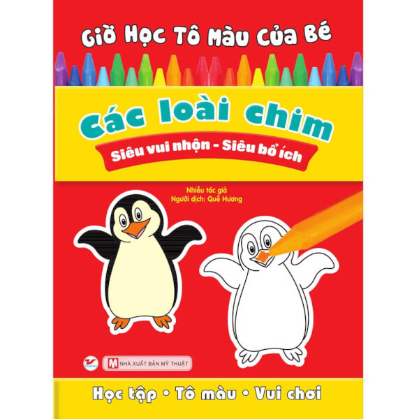 18_Giờ Học Tô Màu Của Bé - Các Loài Chim