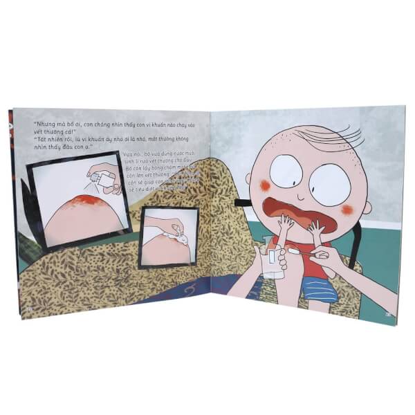 Thắc mắc về vi khuẩn: Ai khiến vết thương tớ nhức nhối?