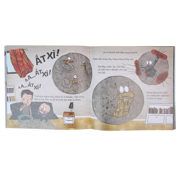 Thắc mắc về vi khuẩn: Ai khiến tớ hắt xì?