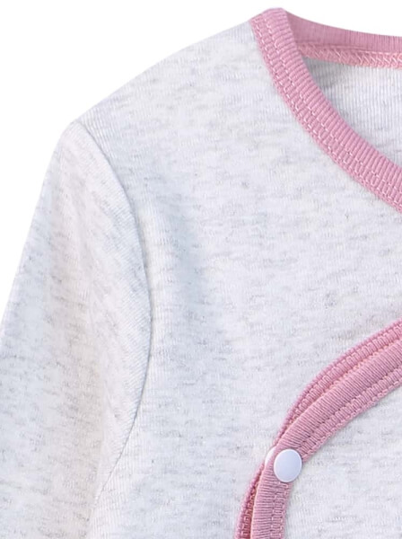 Body bé gái tam giác CF G0420043 (12M,Xám nhạt)