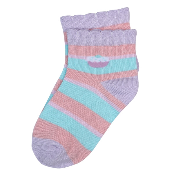 Cặp 2 đôi vớ bé gái Bamboo CF I0120016 (1-2Y,Nhiều màu)