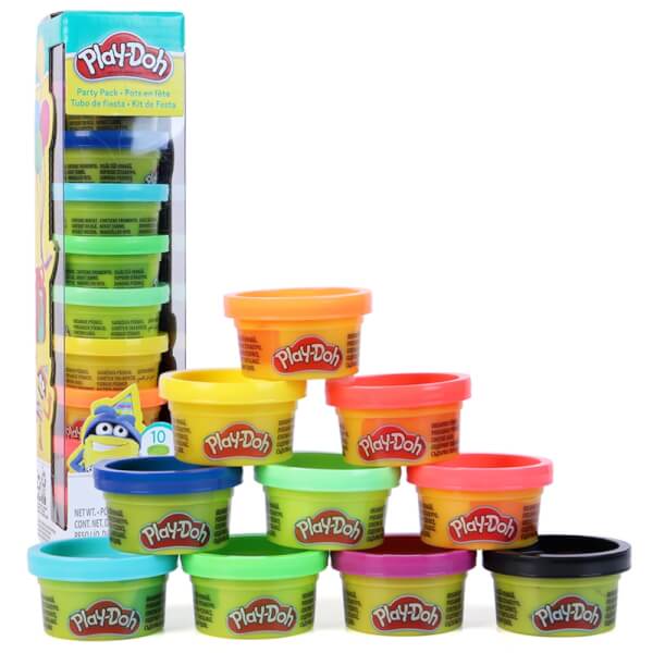 Bộ đồ chơi ống đất nặn 10 màu Play Doh - 22037