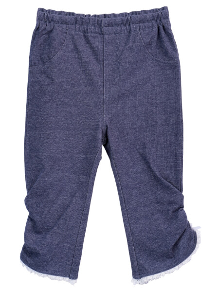 Quần thun bé gái dài CF G0420041 (2Y,Xanh)