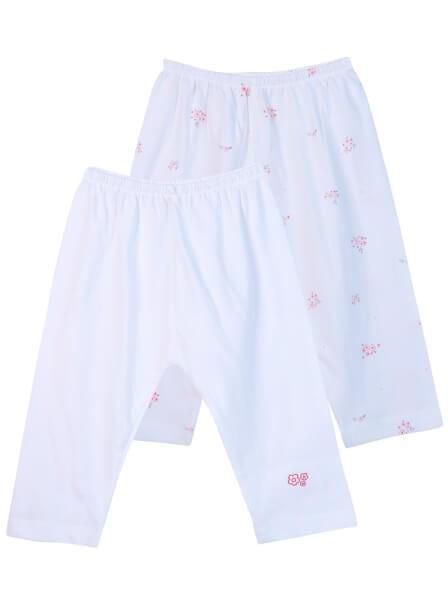 Cặp quần sơ sinh dài CF I0420006 (Hồng)