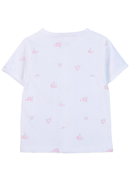 Cặp áo sơ sinh cài giữa tay ngắn CF I0420006 (Hồng)