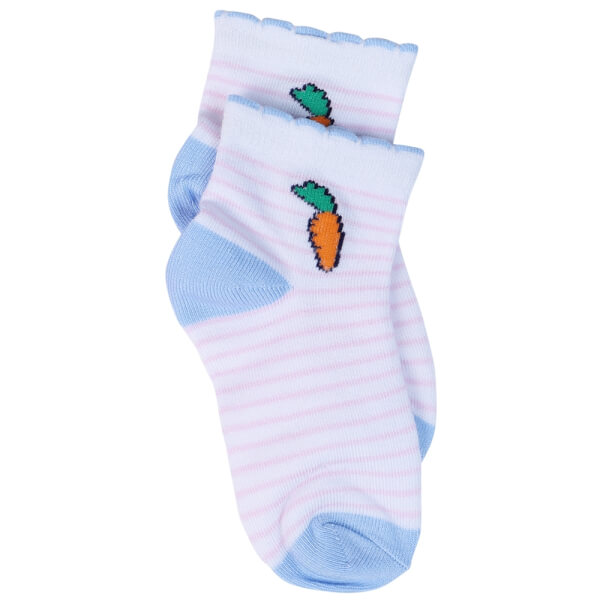 Cặp 2 đôi vớ bé gái Bamboo CF I0120032 (3-4Y,Nhiều màu)