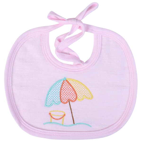 Yếm sơ sinh cột dây 2 cái CF I129018 (2,Hồng)