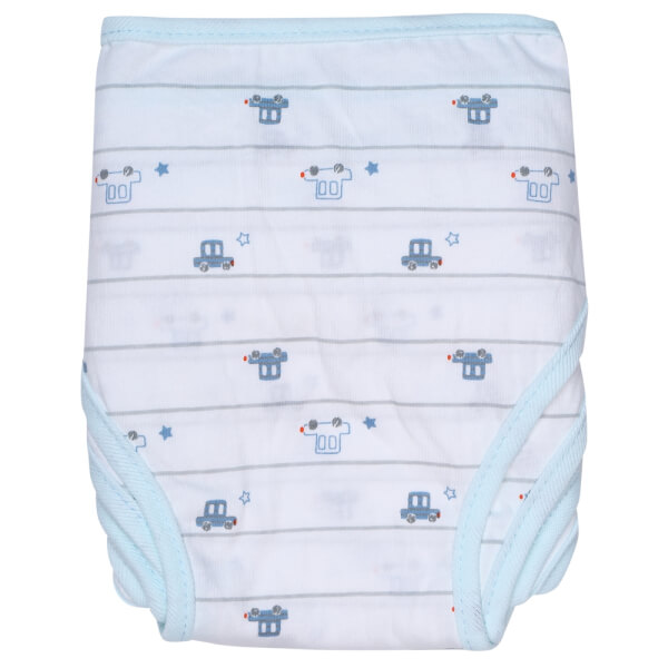 Tã vải sơ sinh dán 5 cái CF I129016 (cỡ 1/2/3,Xanh)