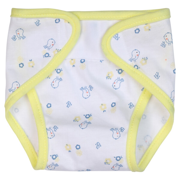 Tã vải sơ sinh dán 5 cái CF I129016 (cỡ 1/2/3,Vàng)