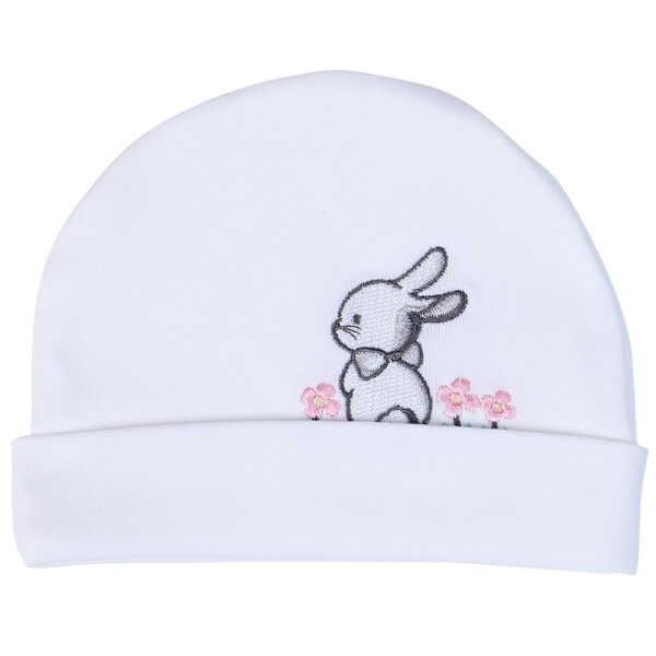 Nón sơ sinh bo 2 cái CF I129015 (2,Trắng)