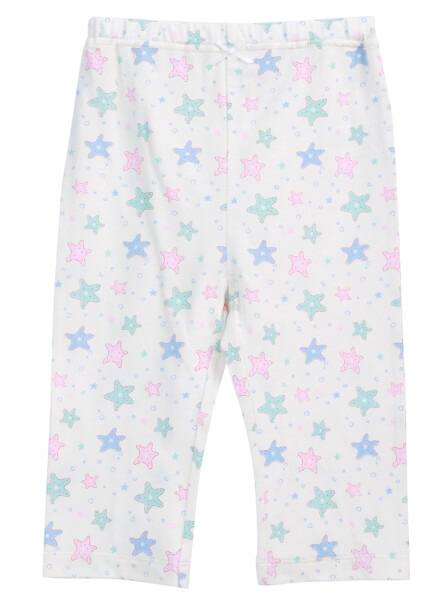 Quần thun bé gái dài CF G0320022 Trắng