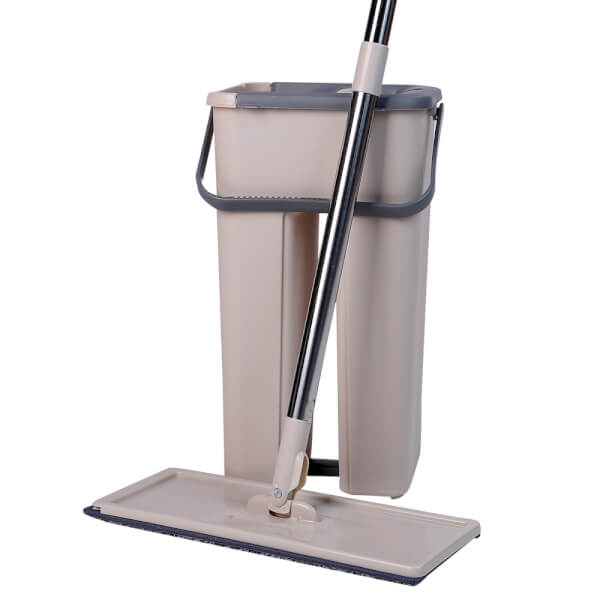 Bộ cây lau nhà thông minh kèm thùng vắt 2 ngăn sizes trung BH-M900