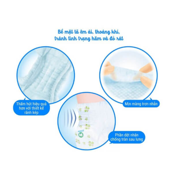 Bỉm tã quần Genki size L 30 miếng (9-14kg)