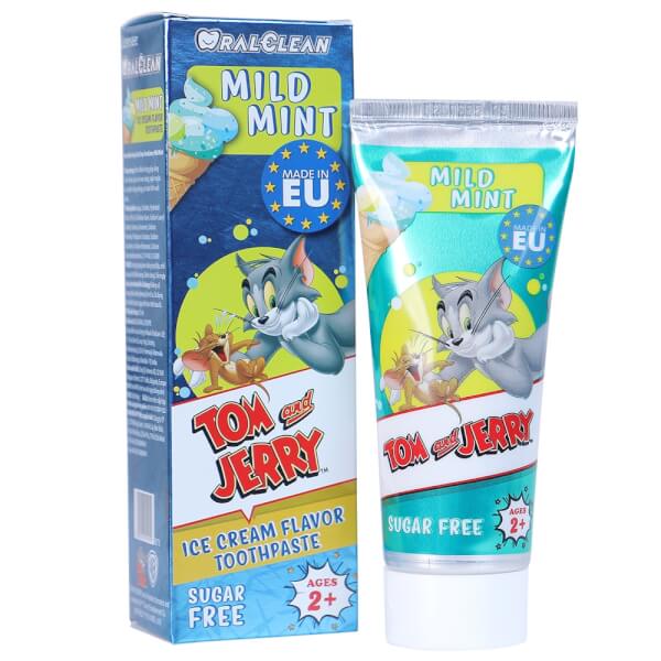 Kem đánh răng Oral Clean Tom&Jerry Mild Mint 75ml