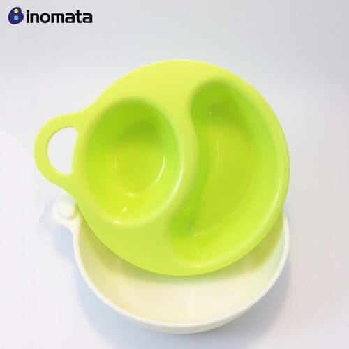 Bát ăn chia ngăn cho bé màu xanh (KBN)