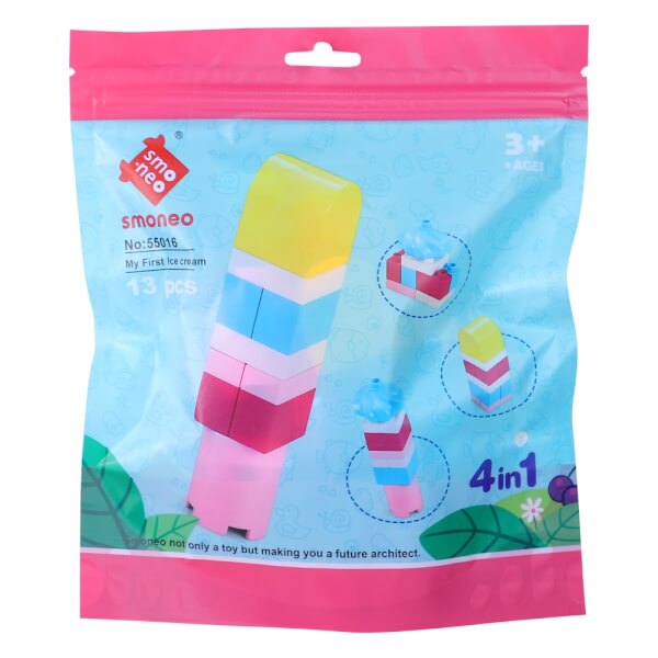 Ghép hình que kem Smoneo 13pcs RFD317144 (4 trong 1)