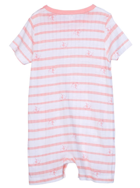 Body bé gái đùi CF G0620002 (3M/6M/9M/12M,Hồng)