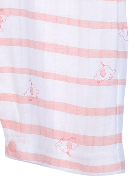 Body bé gái đùi CF G0620002 (3M/6M/9M/12M,Hồng)