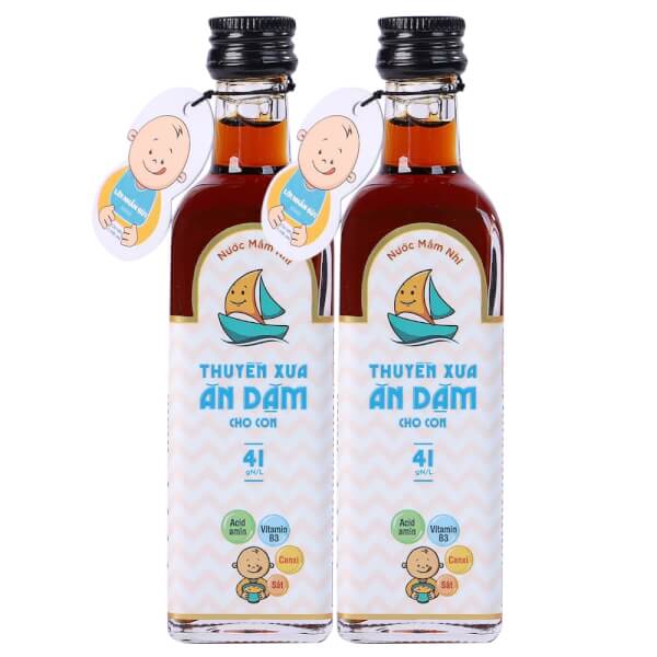 Combo 2 Nước Mắm Nhĩ Thuyền Xưa Ăn Dặm Cho Con 41N