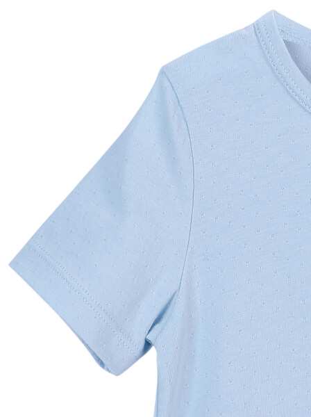 Bộ sơ sinh ngắn sợi gỗ sồi CF I0320008 (3M,Xanh)