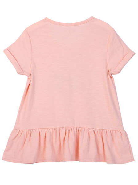 Bộ thun bé gái ngắn CF G0620013 (Cam)