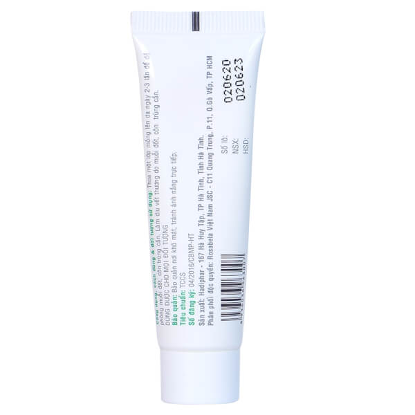 Kem thoa ngừa muỗi Vương Tràm Hương 20g