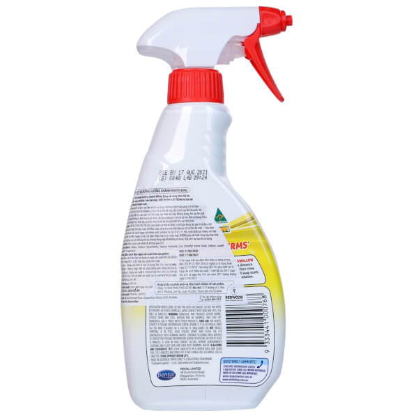 Bình xịt tẩy rửa đa năng hương chanh White King 500ml