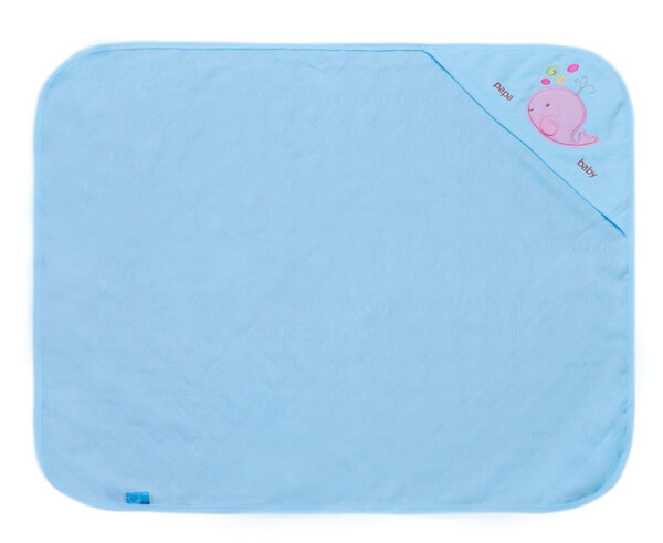 Mền (chăn cuốn) 2 trong 1 BLKC016 màu xanh