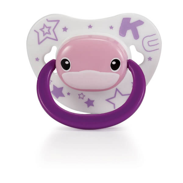 Ty giả cho bé bằng silicone (KU5513, 6M+, Hồng)