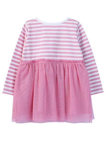 Đầm thun bé gái  CF G0720001 (Hồng)