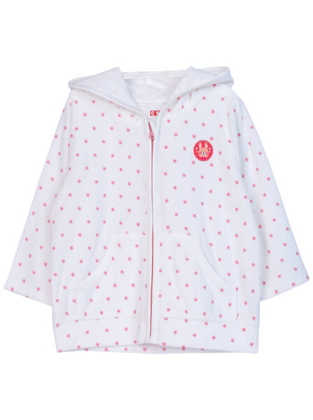 Áo khoác thun bé gái CF G0720004 (Hồng)