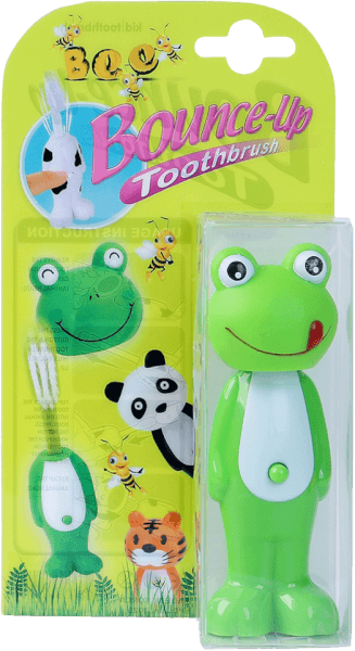 Bàn chải Bee bật nắp chú ếch xanh