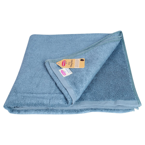 Combo 2 Khăn sợi sồi kháng khuẩn ConCung Good BM3W xanh 70x130(cm)