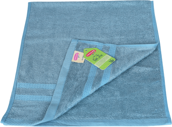 Khăn sợi tre ConCung Good FM1W xanh 34x80 (cm)