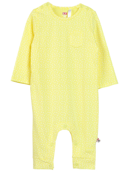 Body bé gái dài CF G0820006 (6M/9M/12M,Vàng)