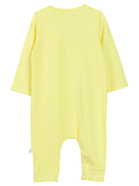 Body bé gái dài CF G0820006 (6M/9M/12M,Vàng)