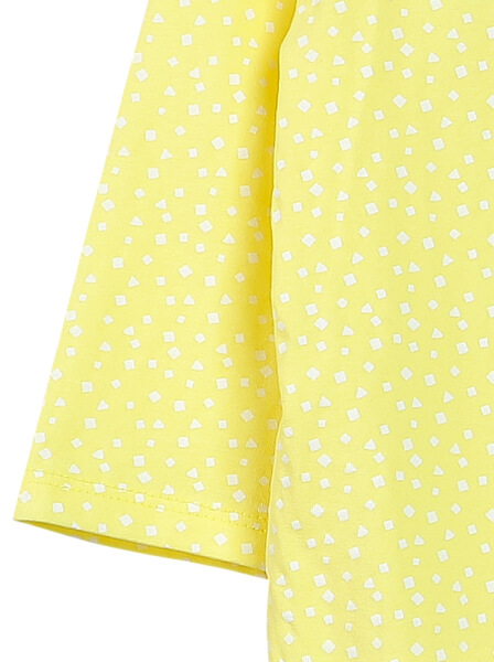 Body bé gái dài CF G0820006 (6M/9M/12M,Vàng)