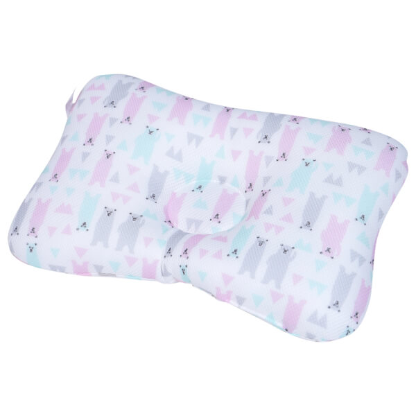 Gối thoáng khí baby&I họa tiết chú gấu (hồng)