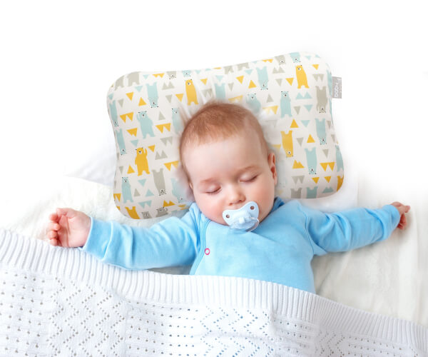 Gối thoáng khí baby&I họa tiết chú gấu (xanh)