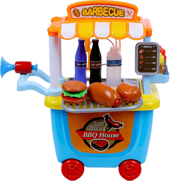 Xe đẩy quầy thức ăn 33pcs TOYCITY