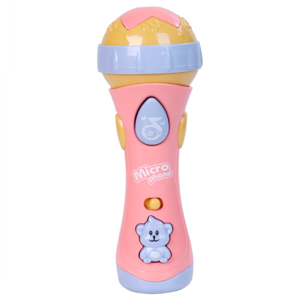 Đồ chơi microphone cầm tay cho bé JS025639 (Hồng)
