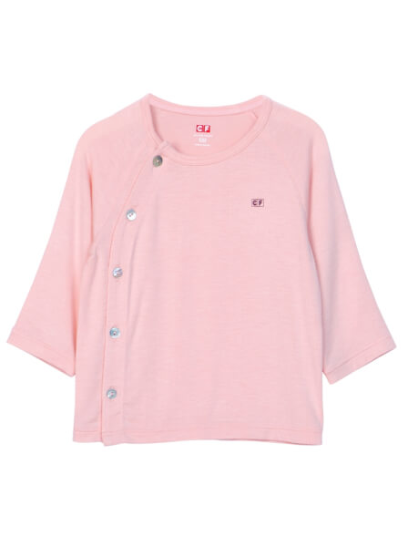 Bộ sơ sinh dài Modal CF I0920010 (3M/6M/9M,Hồng cam)