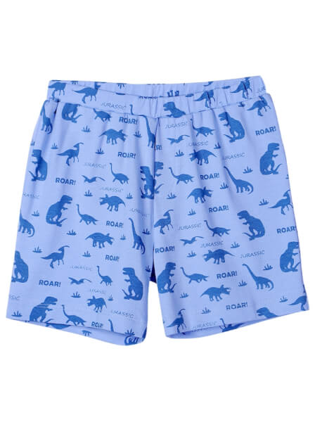 Bộ thun mặc nhà bé trai ngắn CF B1120005 (3-4Y,Trắng)